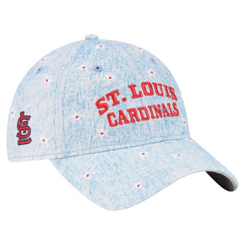 Women's New Era  Light Blue St. Louis Cardinals Daisy All Over 9TWENTY Adjustable Hat