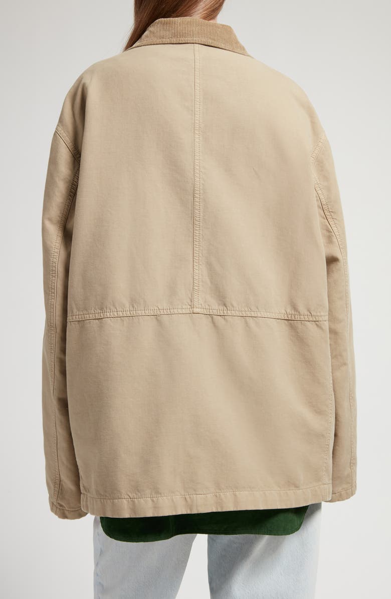 The Row Frank Cotton Twill Chore Jacket, Alternate, color,