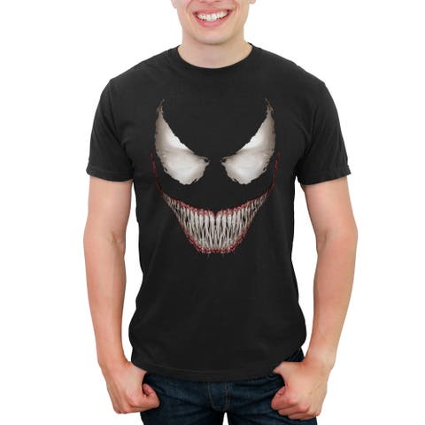 Men's Marvel Venom Grin  Graphic T-Shirt