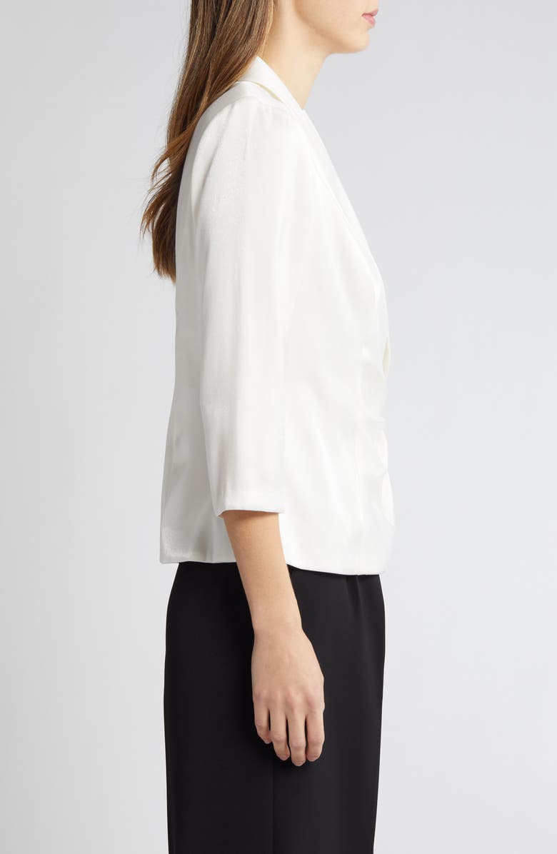 Alex Evenings Shawl Collar Wrap Top, Alternate, color, 