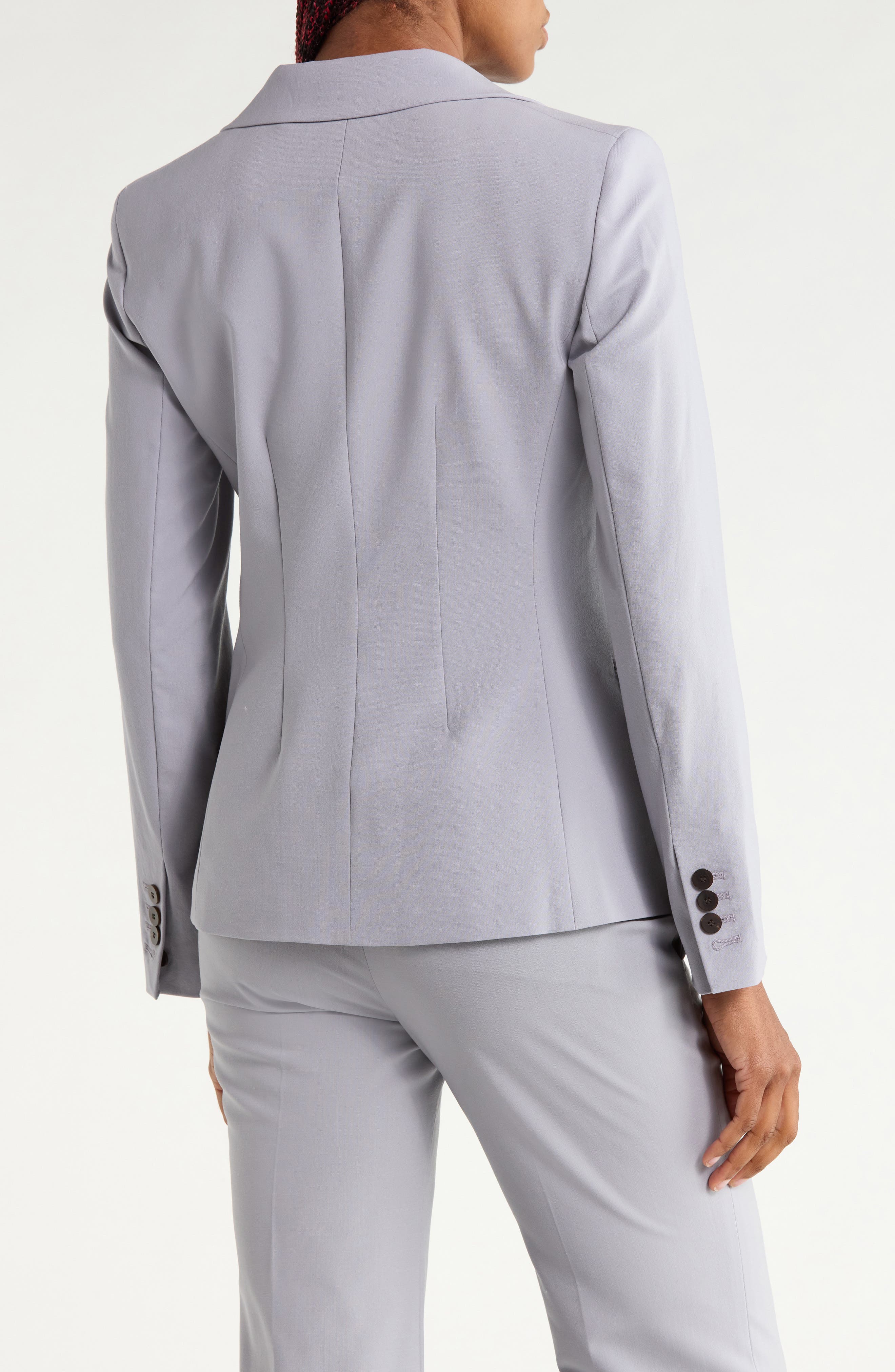 Theory Angled Wool Blend Blazer (Women) | Nordstromrack