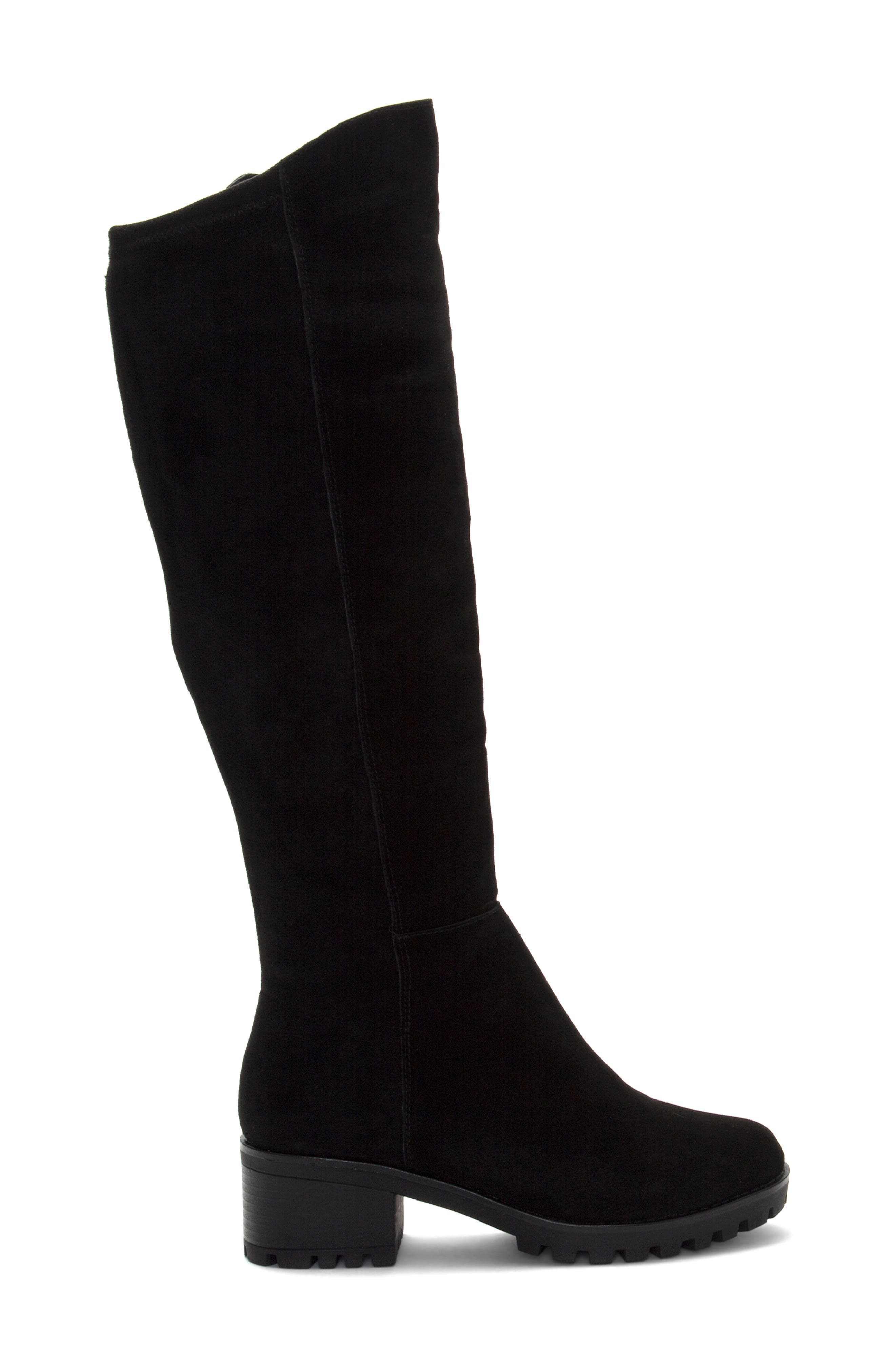 RELIGIOUS COMFORT Instalike Waterproof Lug Sole Knee High Boot, Alternate, color, 