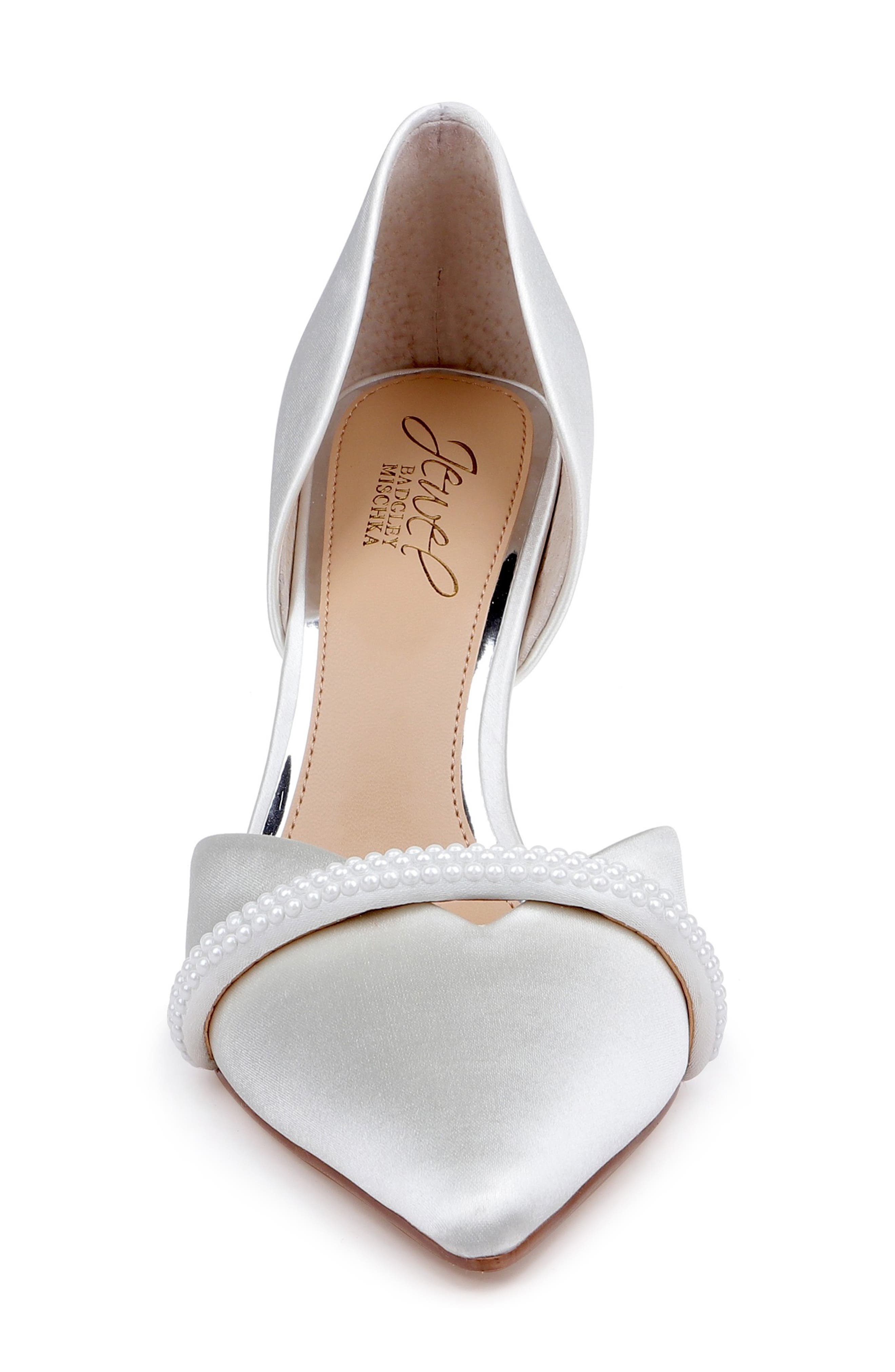 Zoey d'Orsay Pump, Alternate, color, IVORY SATIN