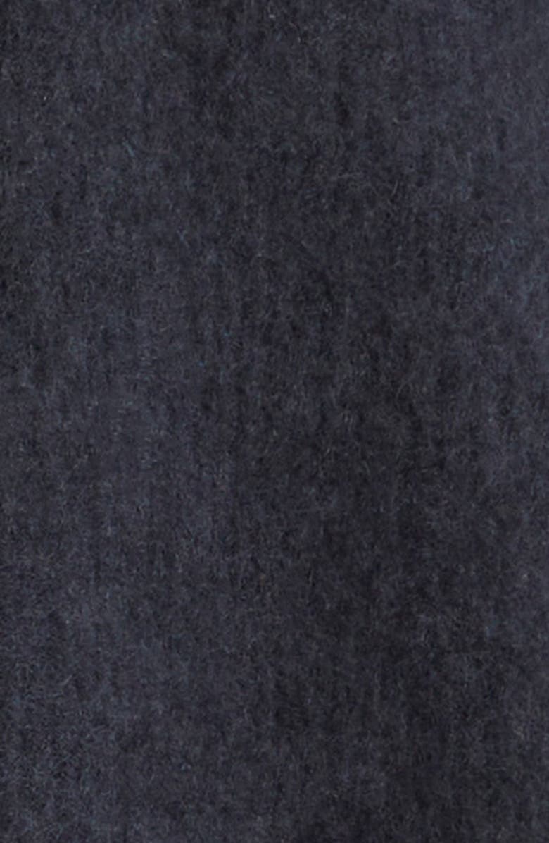 ZANKOV Junko Colorblock Merino Wool & Cashmere Sweater, Alternate, color, Black