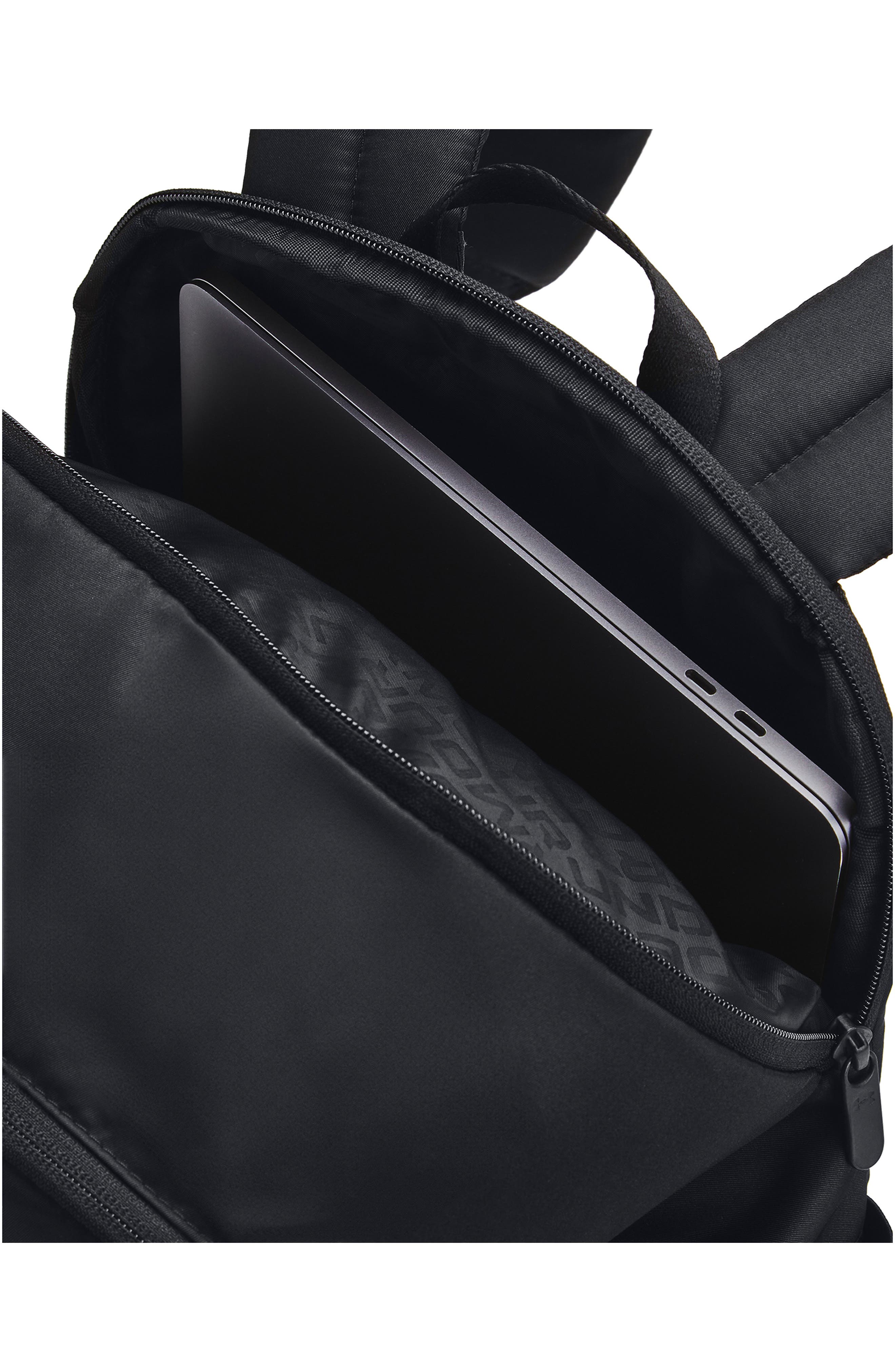 Under Armour Studio Campus Water Repellent Backpack, Alternate, color, Black / Black / Black