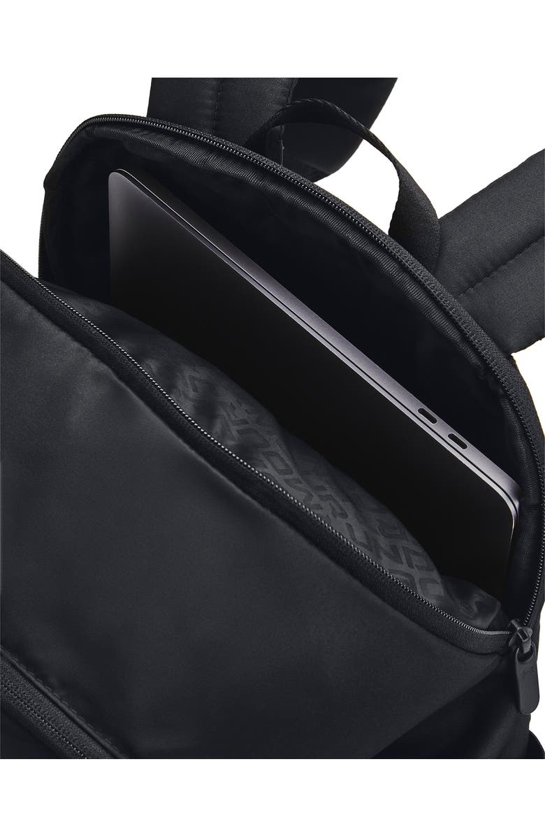 Under Armour Studio Campus Water Repellent Backpack, Alternate, color, Black / Black / Black