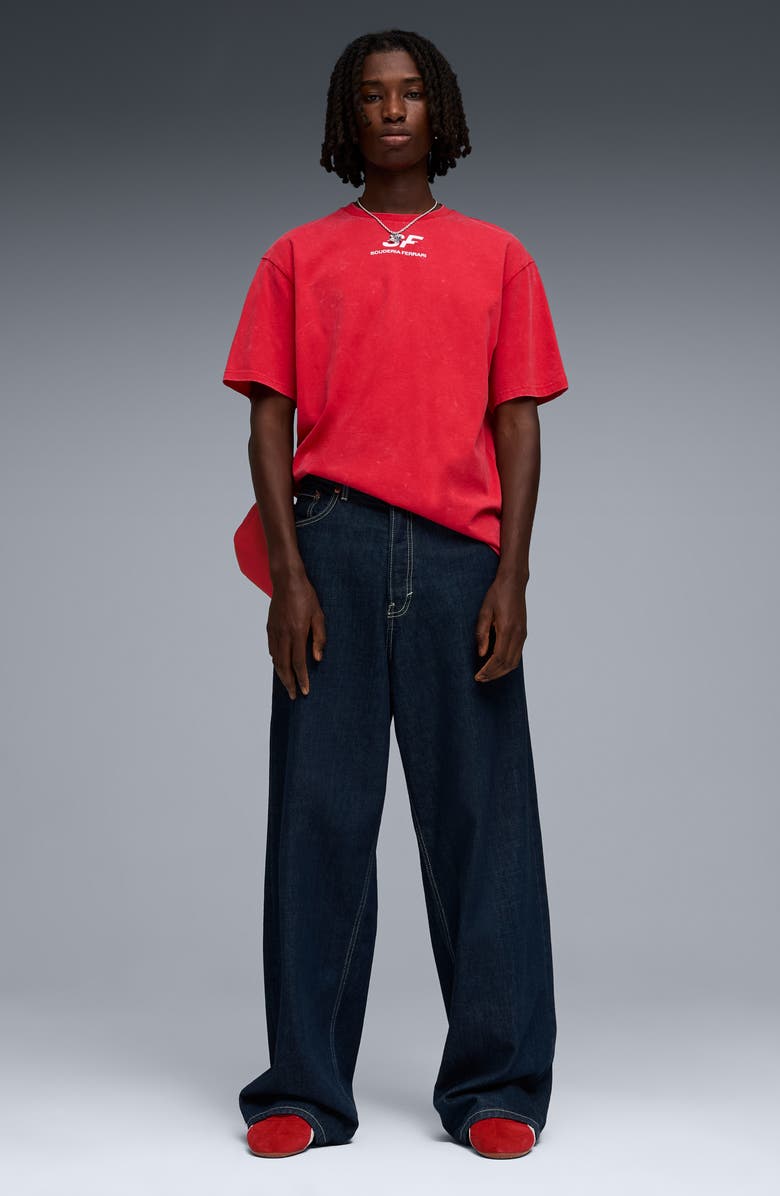 PUMA Ferrari Car Graphic T-Shirt, Alternate, color, Rosso Corsa