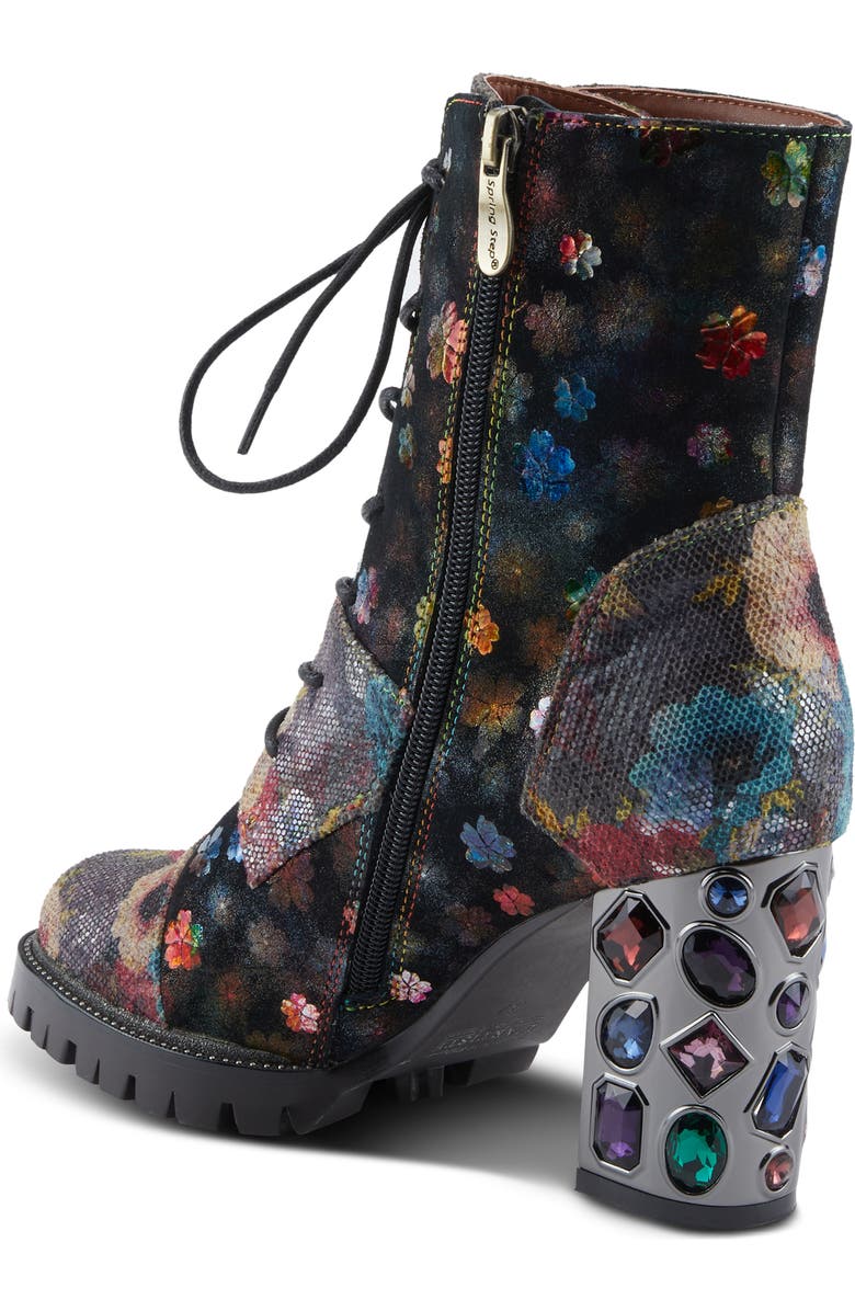 L'Artiste by Spring Step Flutterback Block Heel Bootie, Alternate, color,