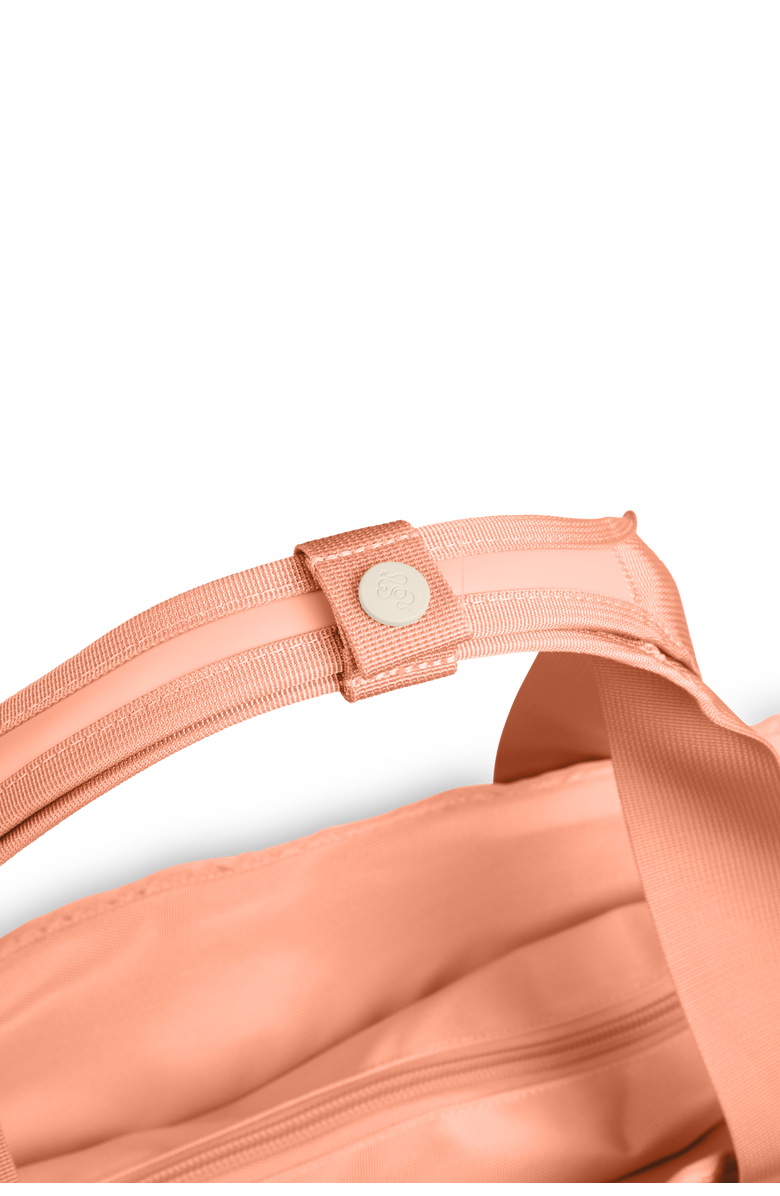 Baboon to the Moon Go-Tote Mega 40L, Alternate, color, Sunset Coral