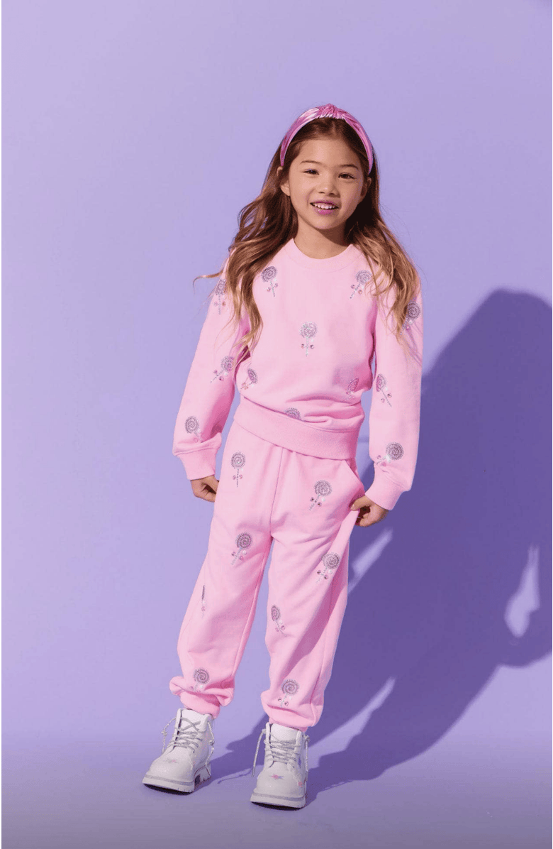 Lola + The Boys Crystal Lollipops Set, Alternate, color, Pink