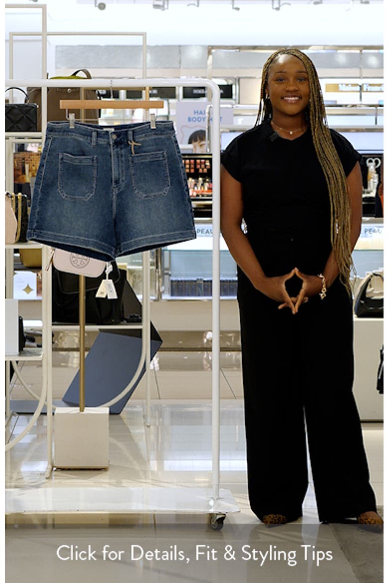 Stretch Terry Patch Pocket Shorts video