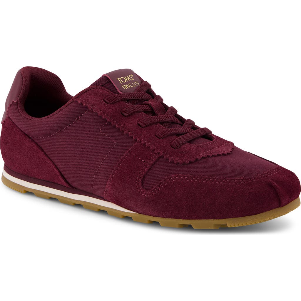TOMS TRVPAL Sneaker in Dark Red at Nordstrom, Size 8