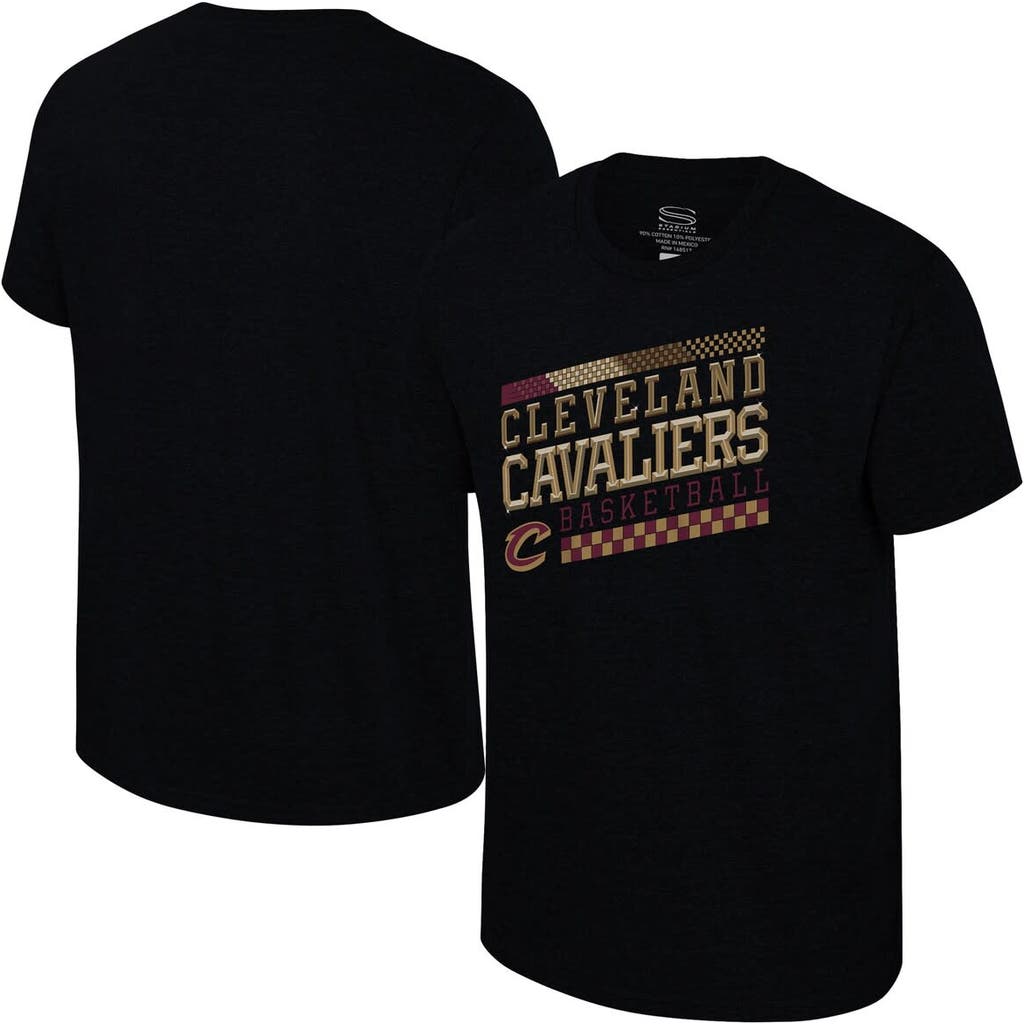 Stadium Essentials Unisex Black Cleveland Cavaliers Drive To Win Tri-blend T-shirt