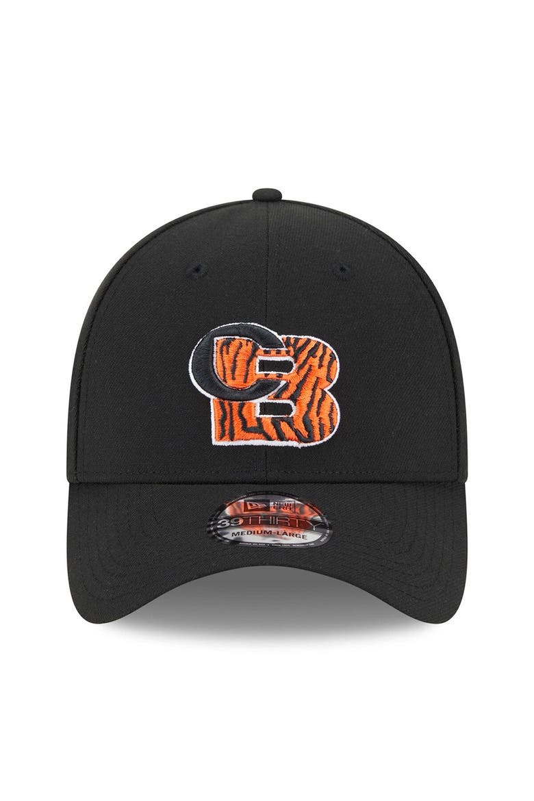 Men's New Era Black Cincinnati Bengals City Originals 39THIRTY Flex Hat, Alternate, color, Black