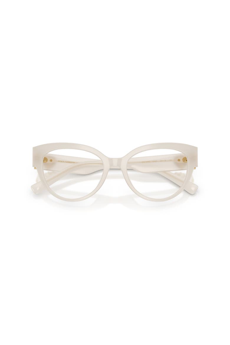 54mm Cat Eye optical glasses, Alternate, color, White