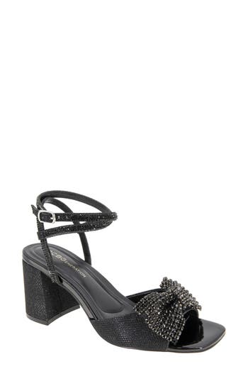 Bcbgeneration Tawny Ankle Strap Sandal In Black