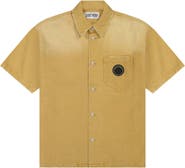 SAINT PERRY Worn Bull Denim Shirt
