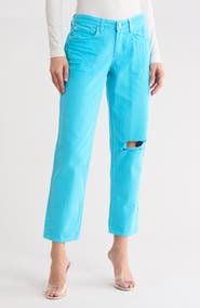 L'AGENCE Nevia Low Rise Slouchy Straight Leg Jeans