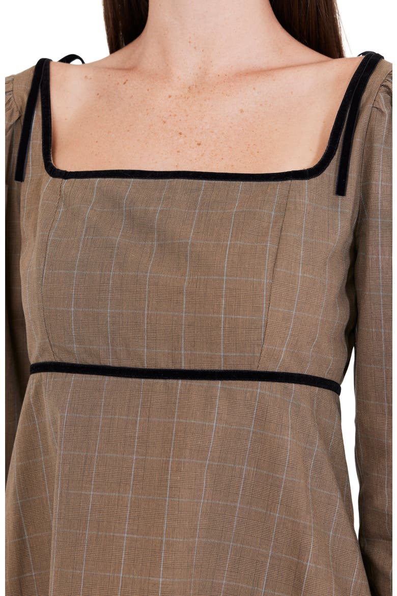 Tatum Dress, Alternate, color, Coco Check