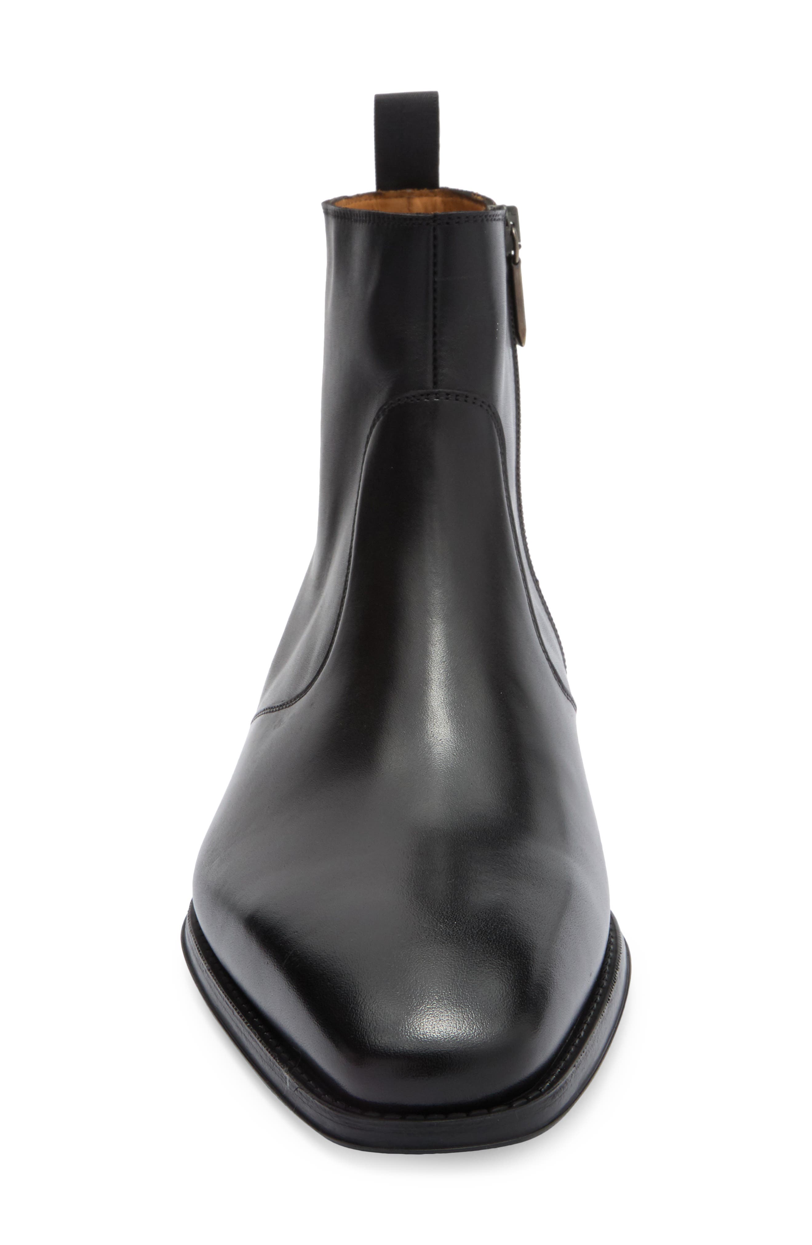 Magnanni Vitelo Boot, Alternate, color, Black/ Black