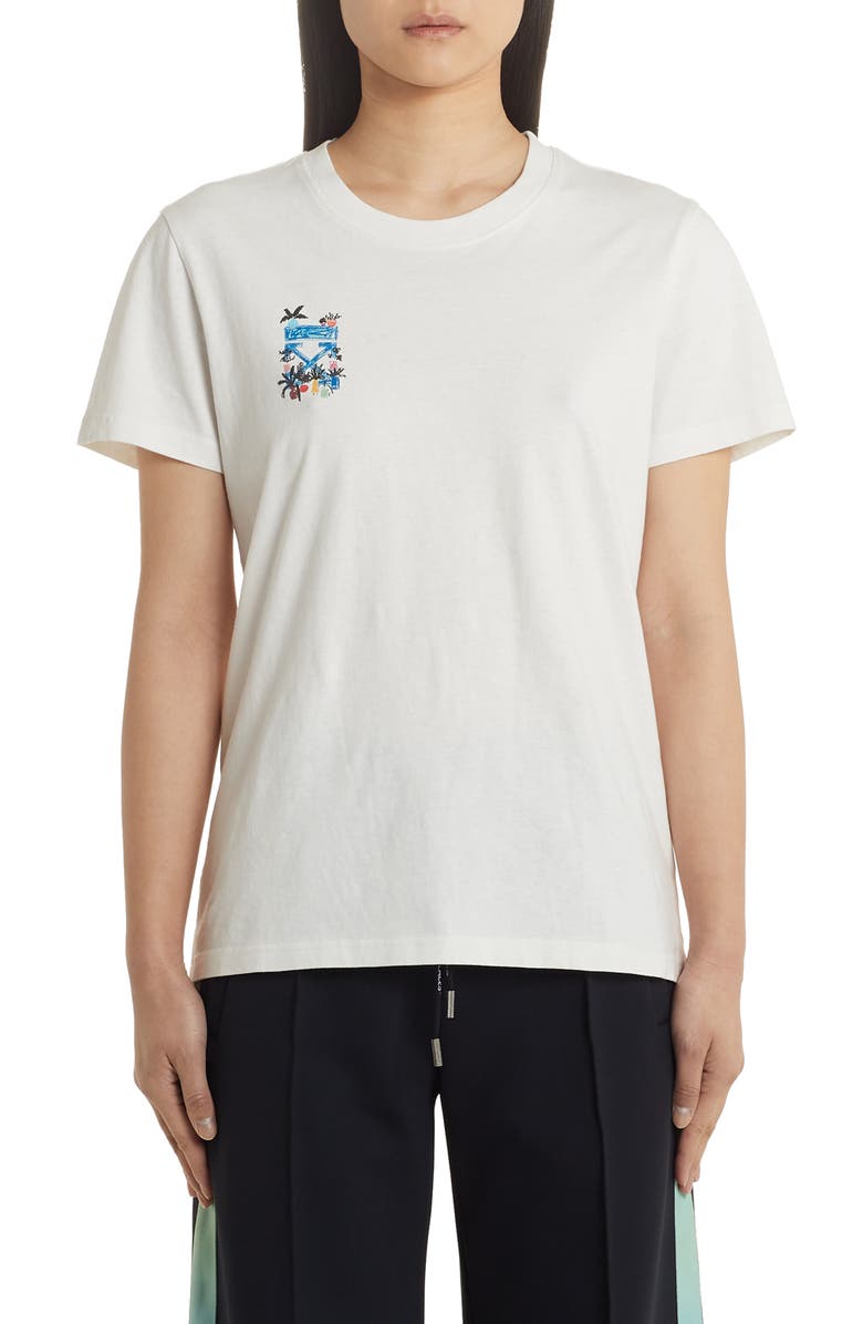 Off-White De Graft Arrows Casual Tee, Main, color, 