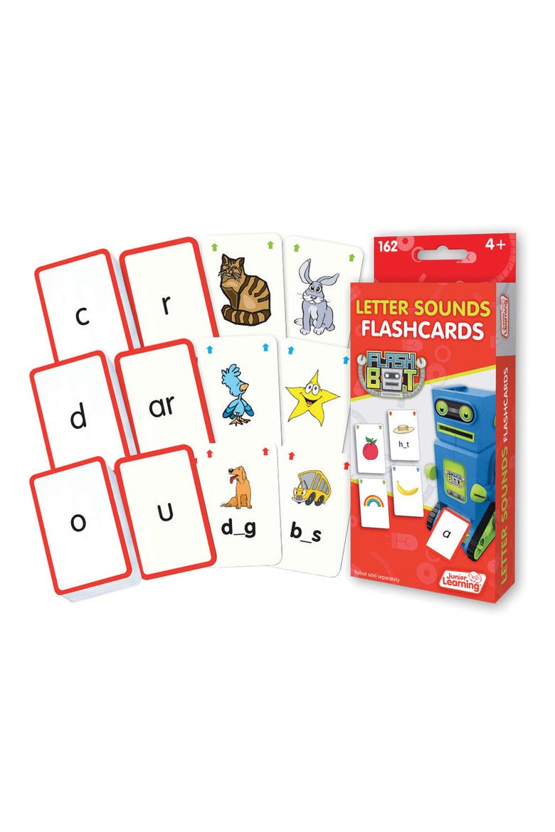 Letter Sounds Flashcards, Main, color, Multicolored