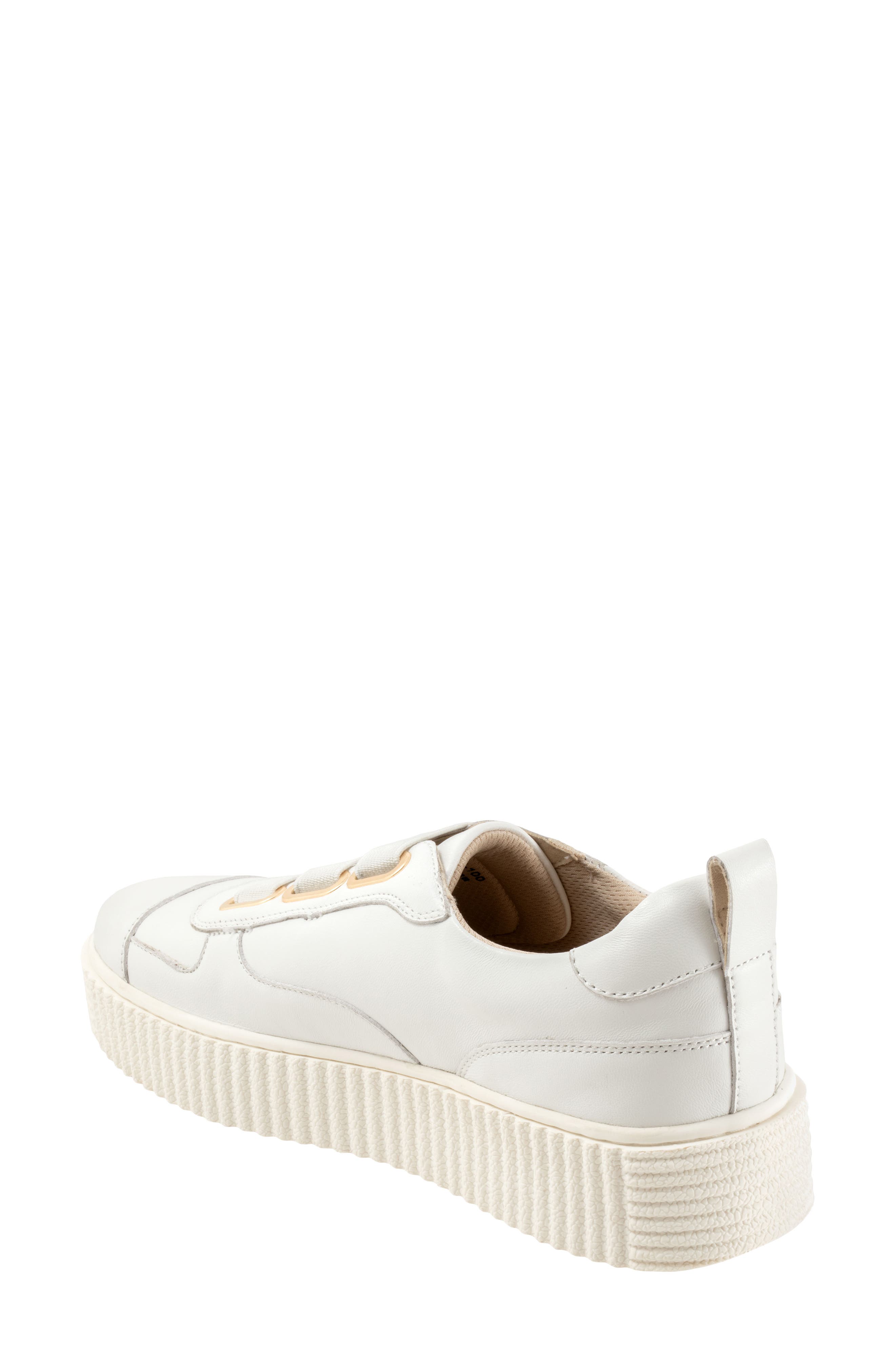 Trotters Bliss Platform Sneaker, Alternate, color, White