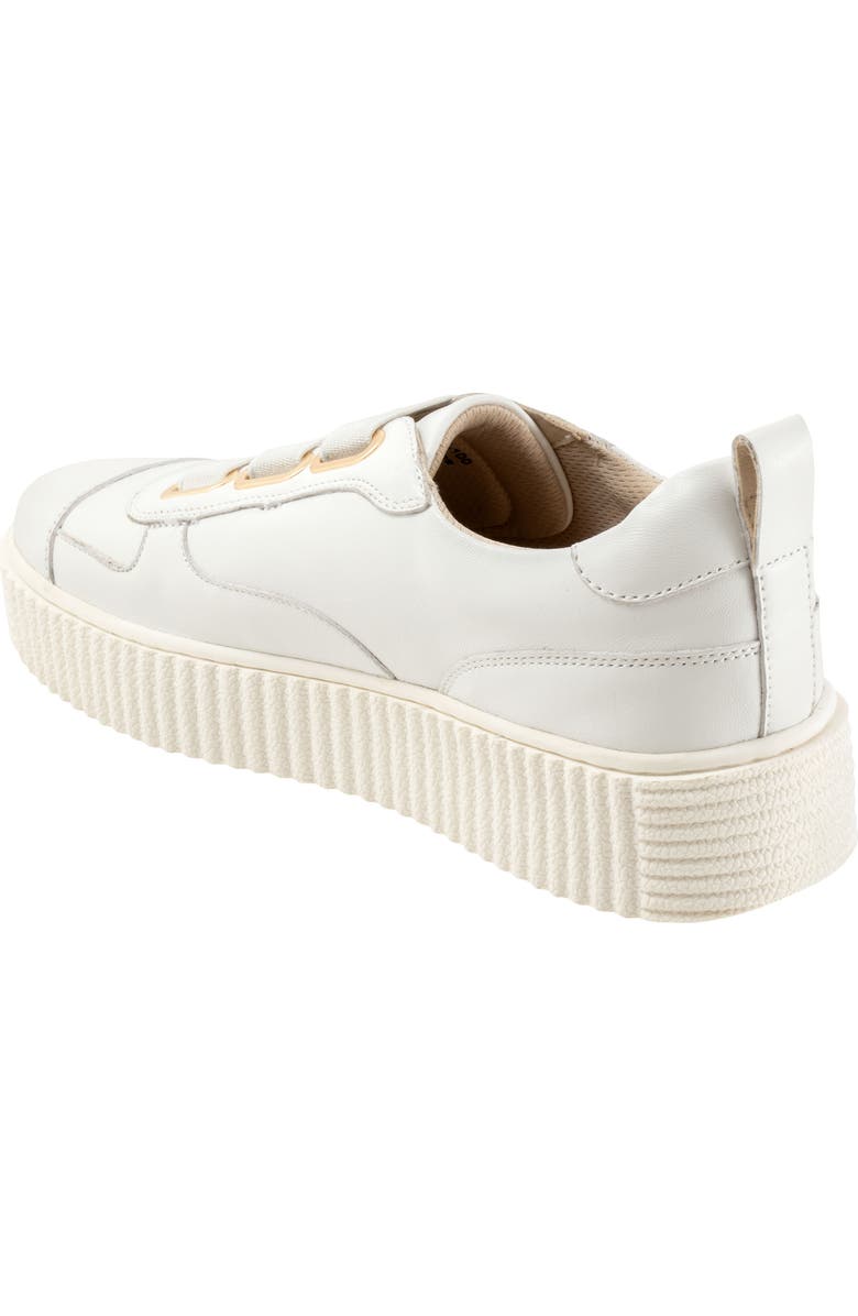 Trotters Bliss Platform Sneaker, Alternate, color, White