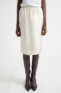 LOULOU DE SAISON Vasali Silk Skirt