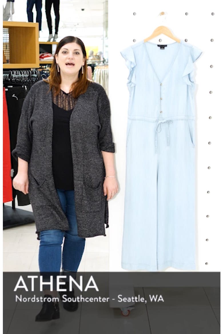 Mica Ruffle Sleeve Jumpsuit video