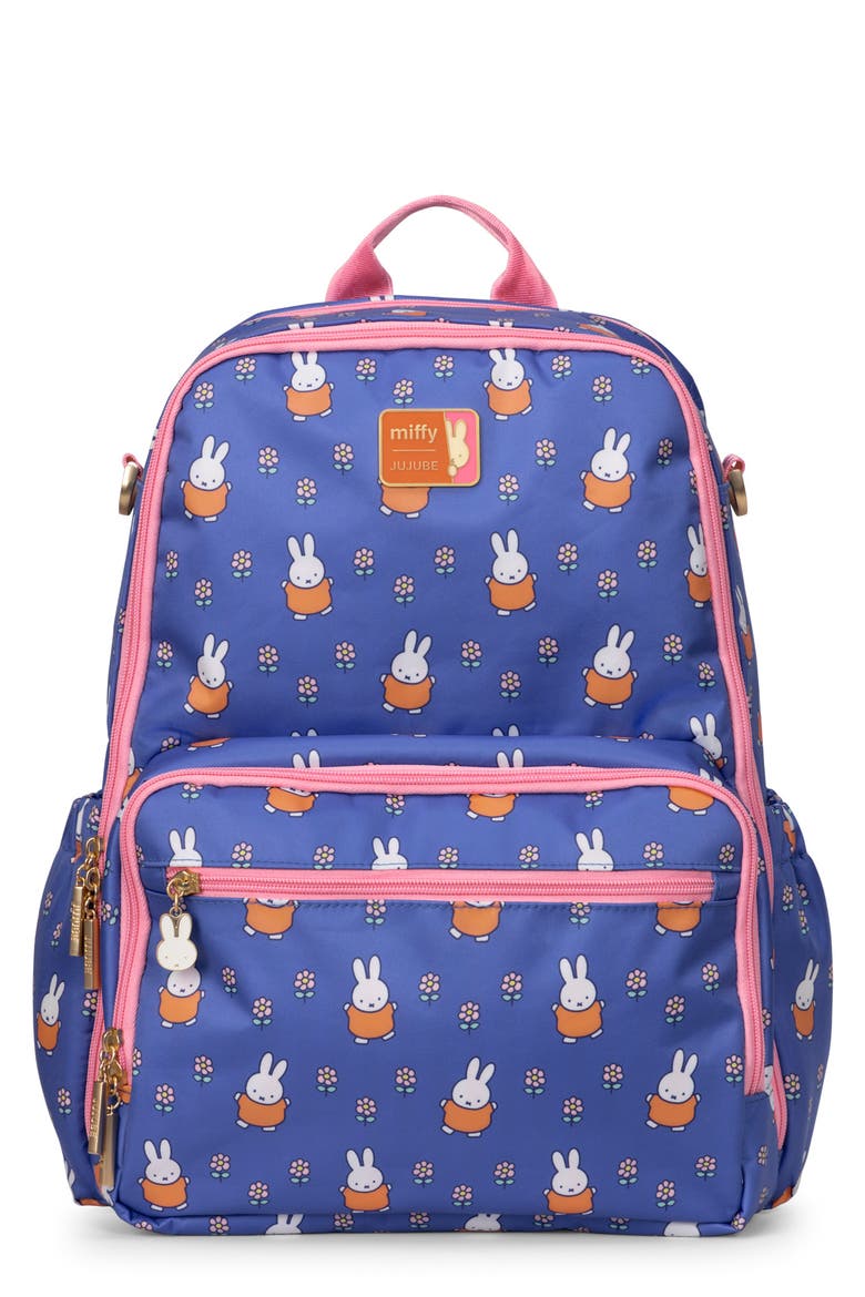 Zealous Water Resistant Diaper Backpack, Main, color, FLOWER FIELDS
