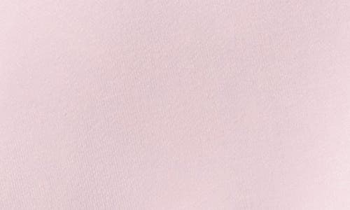 Florence By Mills Crystal Bow Off The Shoulder Crop Sweatshirt In Pink