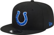 New Era Men's New Era Black Indianapolis Colts 9FIFTY Snapback Hat