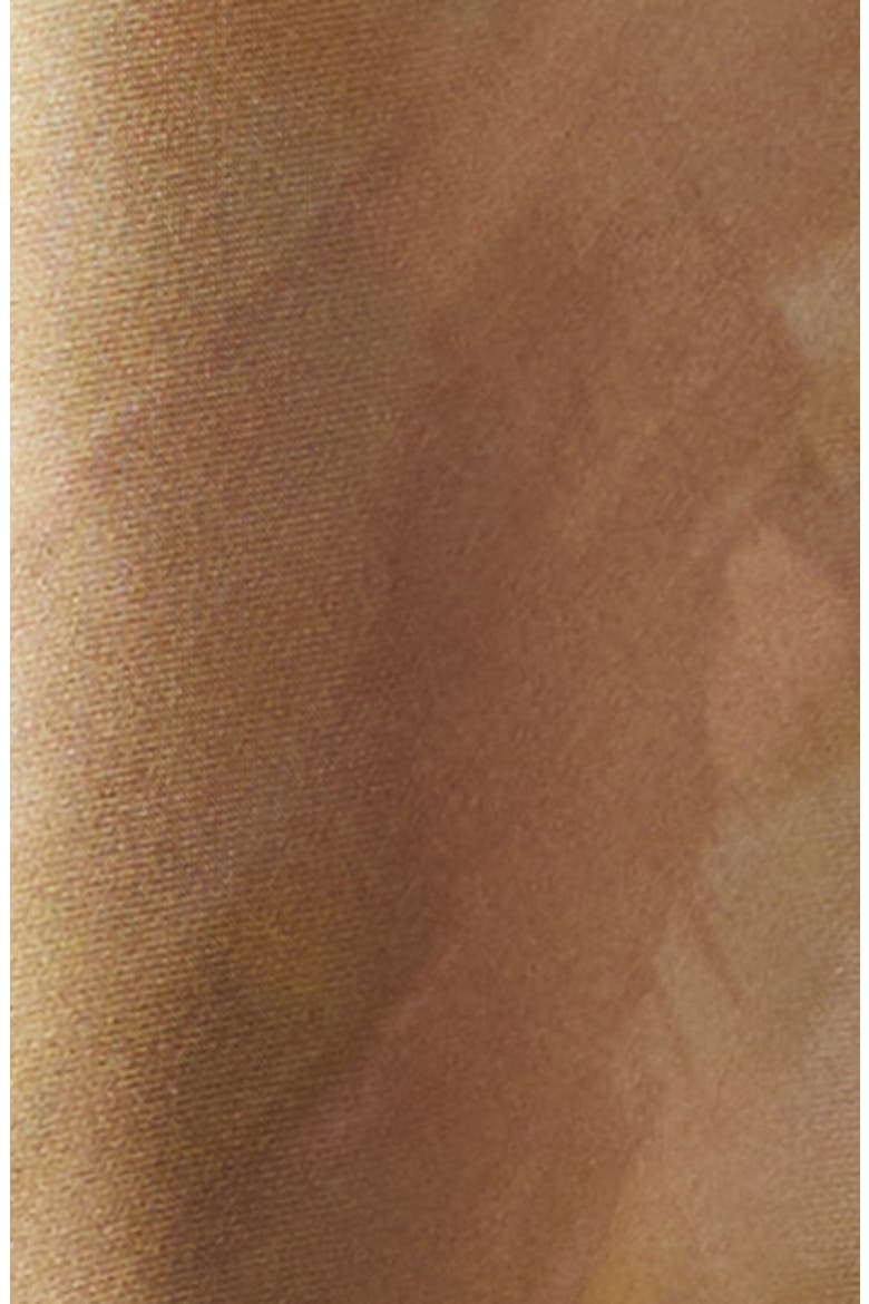 Hiss Crepe & Lace Midi Skirt, Alternate, color, OLIVE GUA SHA