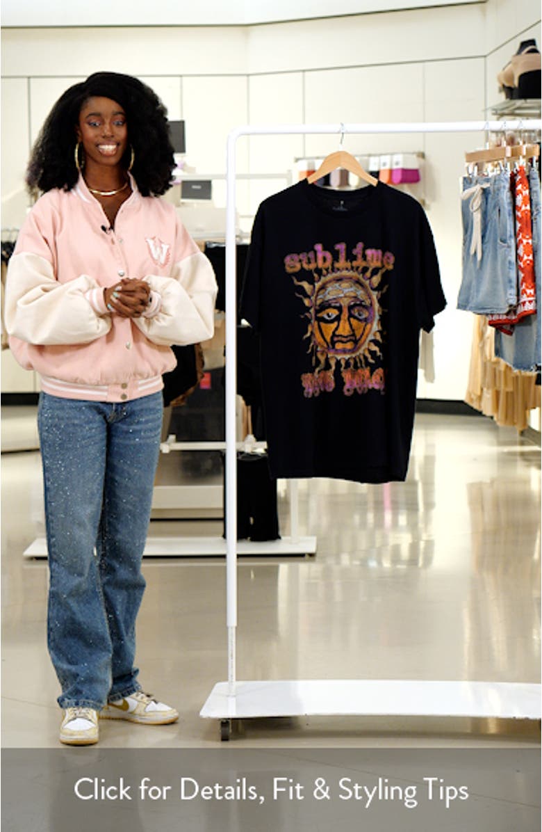 Sublime Long Beach Cotton Graphic T-Shirt, sales video thumbnail