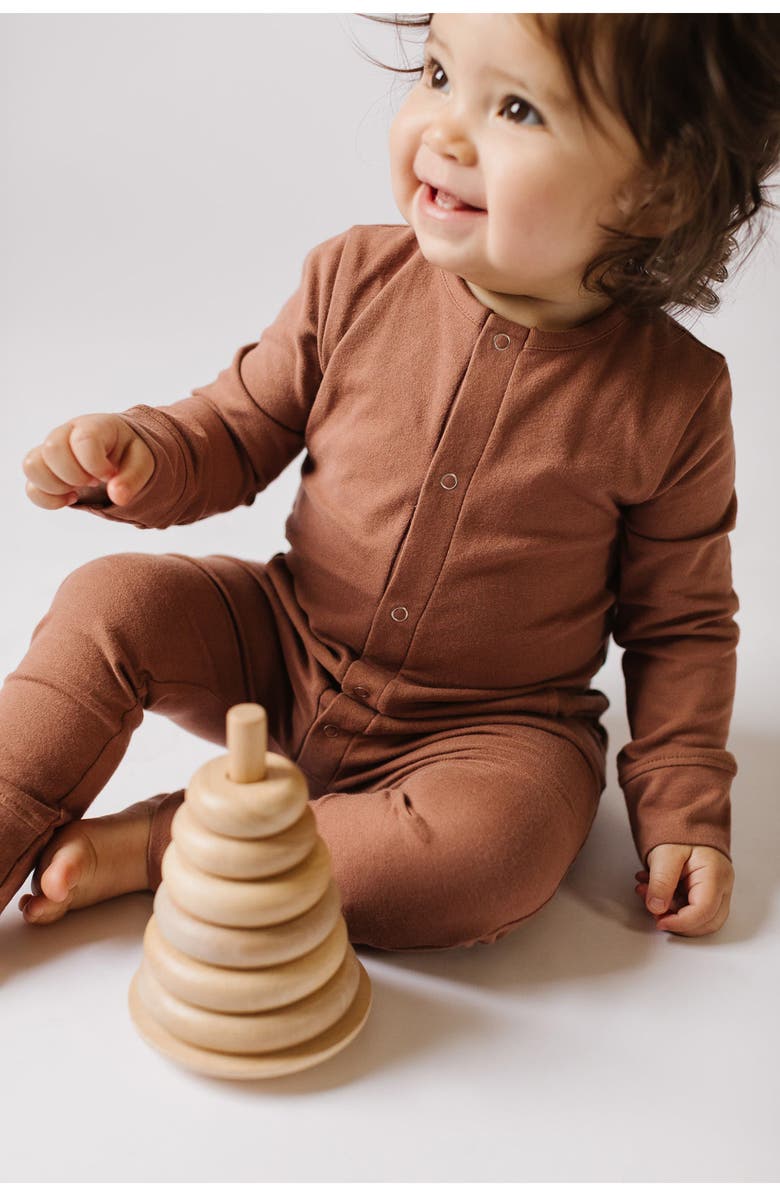 Pehr Essential Organic Cotton Romper, Alternate, color, 