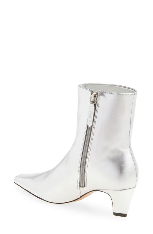 Schutz Dellia Square Toe Bootie In Black