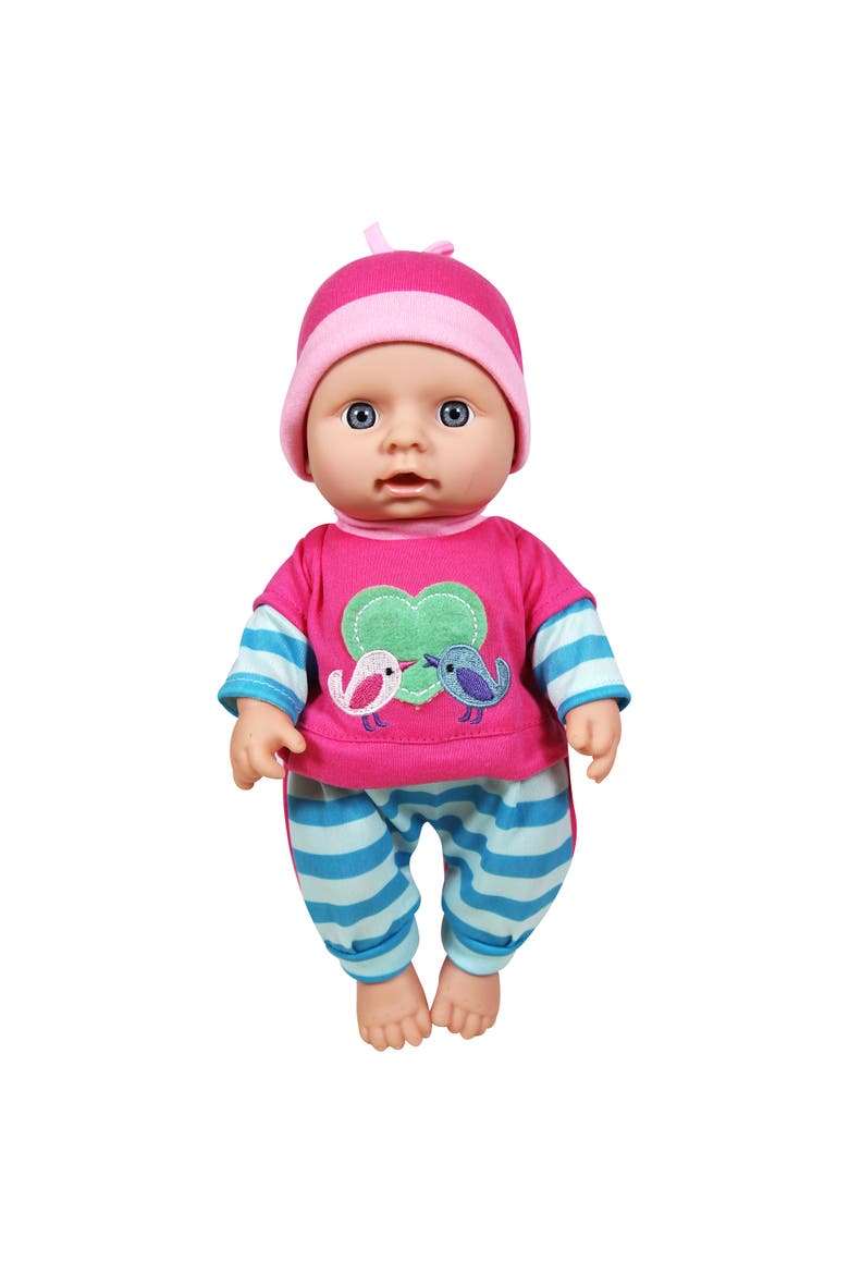 12 Inch Doll Set, 3 Piece Toddler Playset, Alternate, color, Multicolored