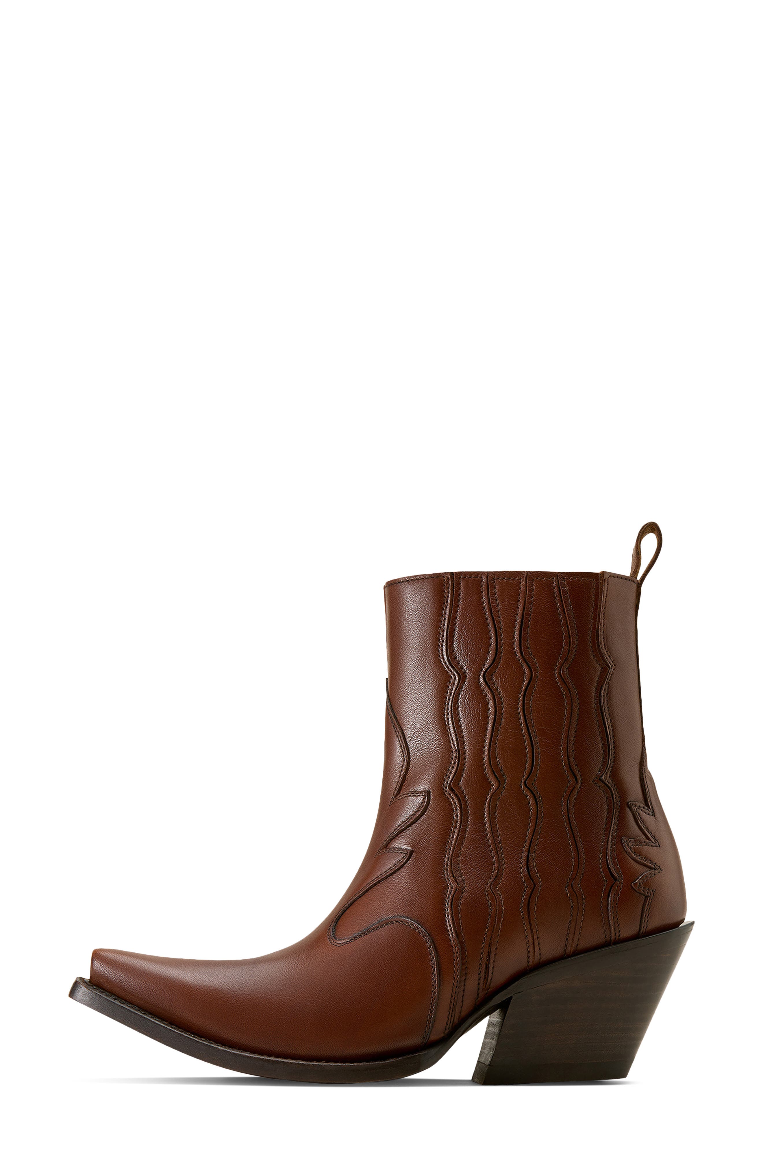 Ariat Jade X Toe Cowyboy Boot, Alternate, color, Vintage Amberwood