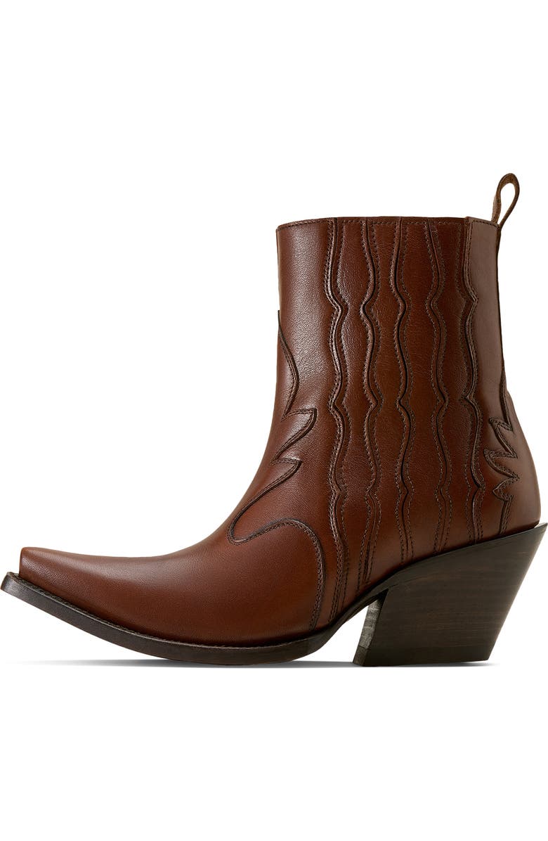 Ariat Jade X Toe Cowyboy Boot, Alternate, color, Vintage Amberwood