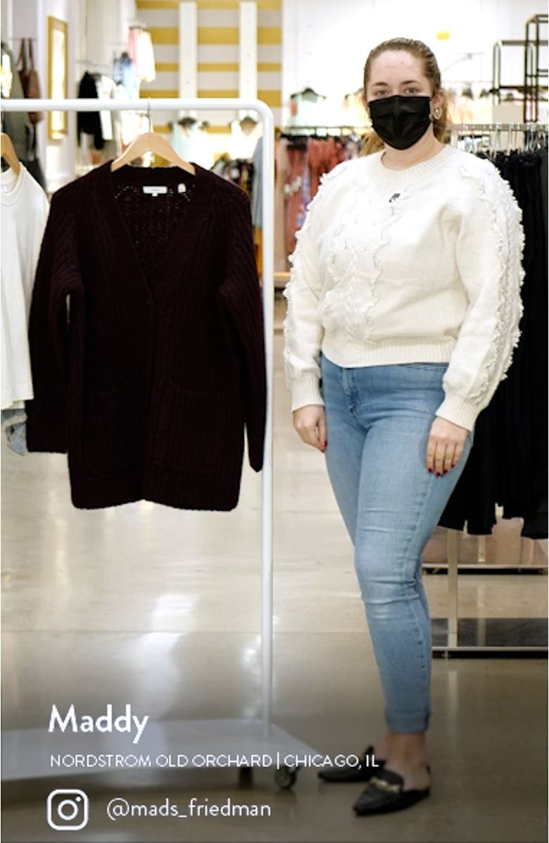 Rib Alpaca & Wool Cardigan, sales video thumbnail