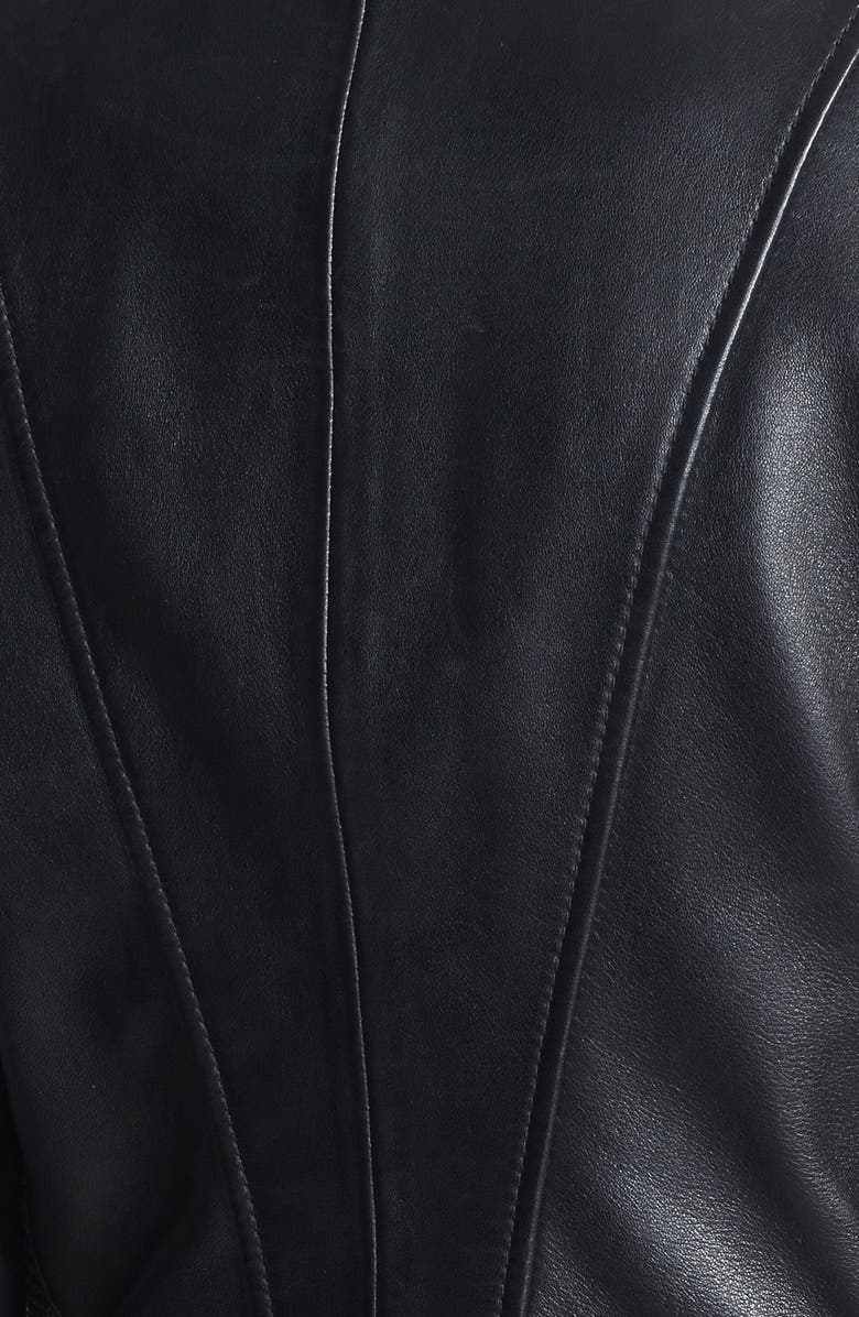 Marc New York Front Zip Leather Jacket, Alternate, color,