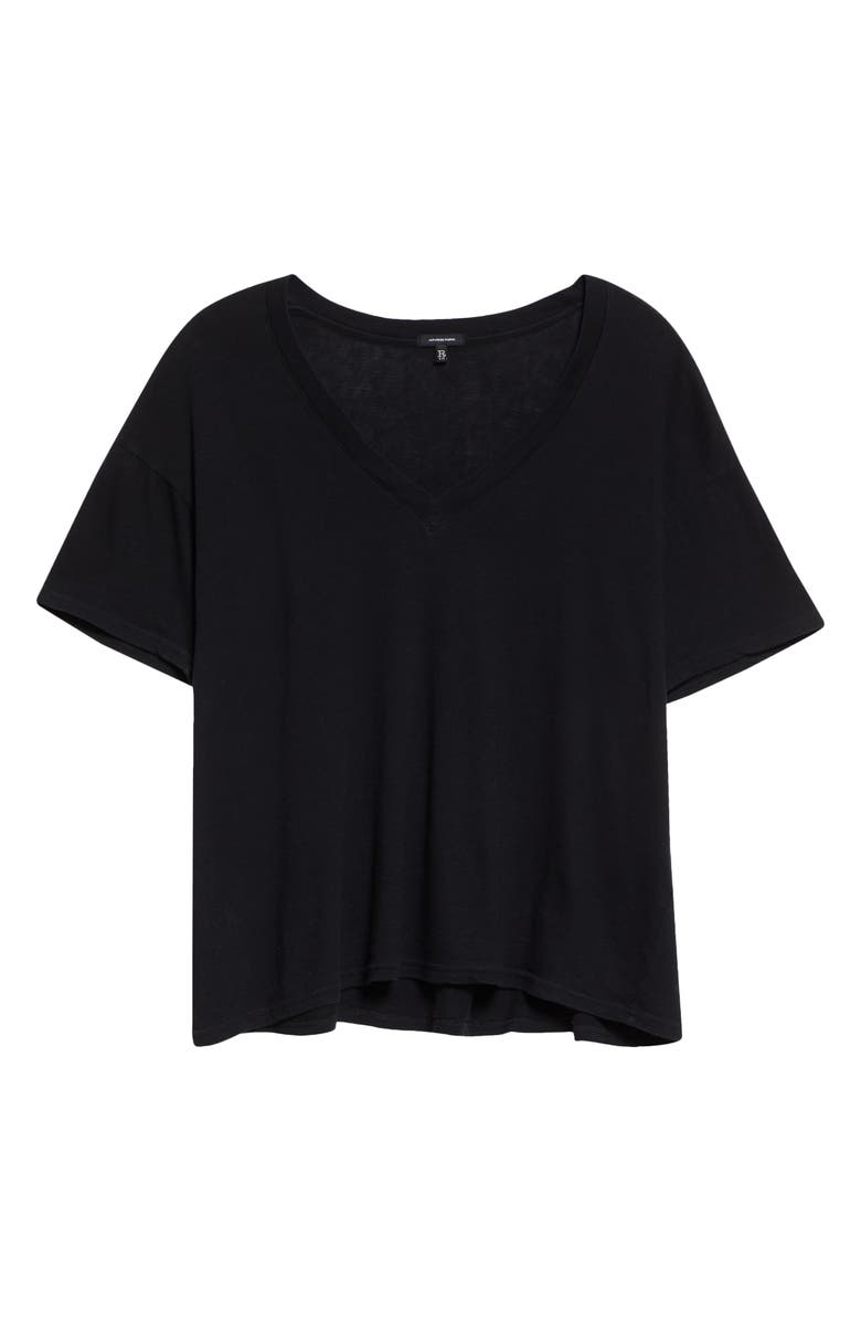 R13 Relaxed V-Neck T-Shirt, Alternate, color, 