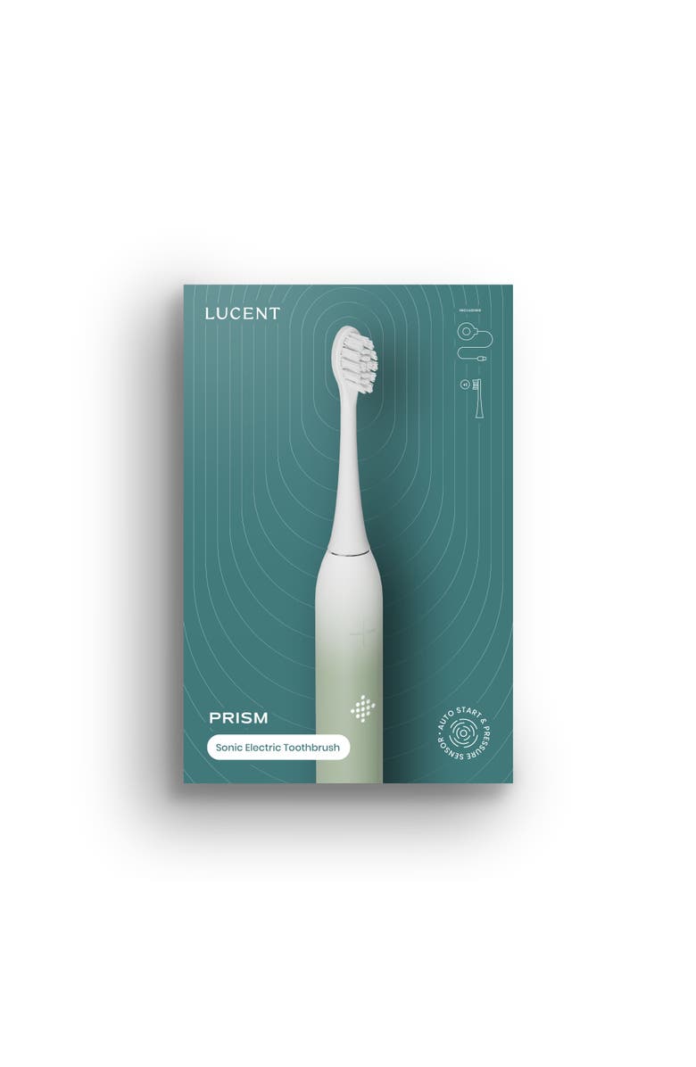 LUCENT Prism Sonic Electric Toothbrush, Alternate, color, Mint Green
