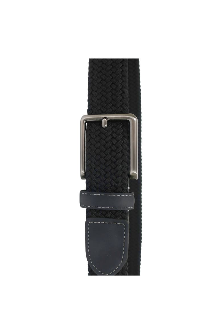 Golf Woven Stretch Belt, Alternate, color, Black