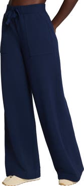 SPANX® AirEssentials Wide Leg French Terry Rib Pants
