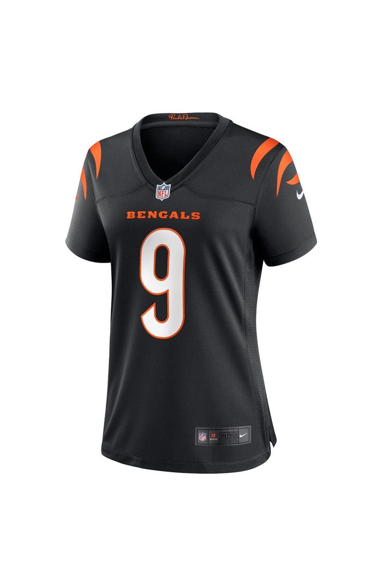 Nike Women's Nike Joe Burrow Black Cincinnati Bengals Game Jersey, Main, color, Black