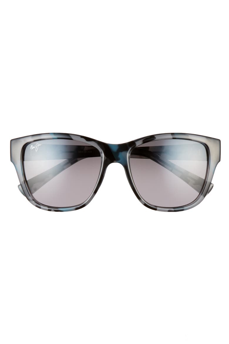 Hanapa'a 53mm PolarizedPlus2® Sunglasses, Alternate, color, GREY BLUE BLACK TORTOISE/ GREY