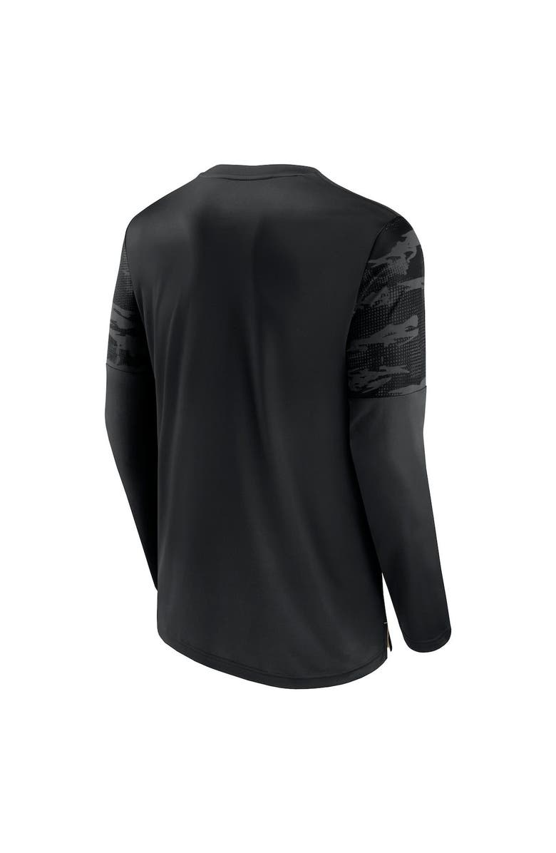 FANATICS Men's Fanatics Branded Black/Gold New Orleans Saints Square Off Long Sleeve T-Shirt, Alternate, color,