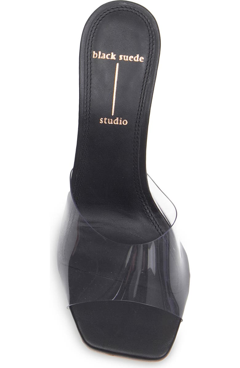 BLACK SUEDE STUDIO Stiletto Sandal, Alternate, color,